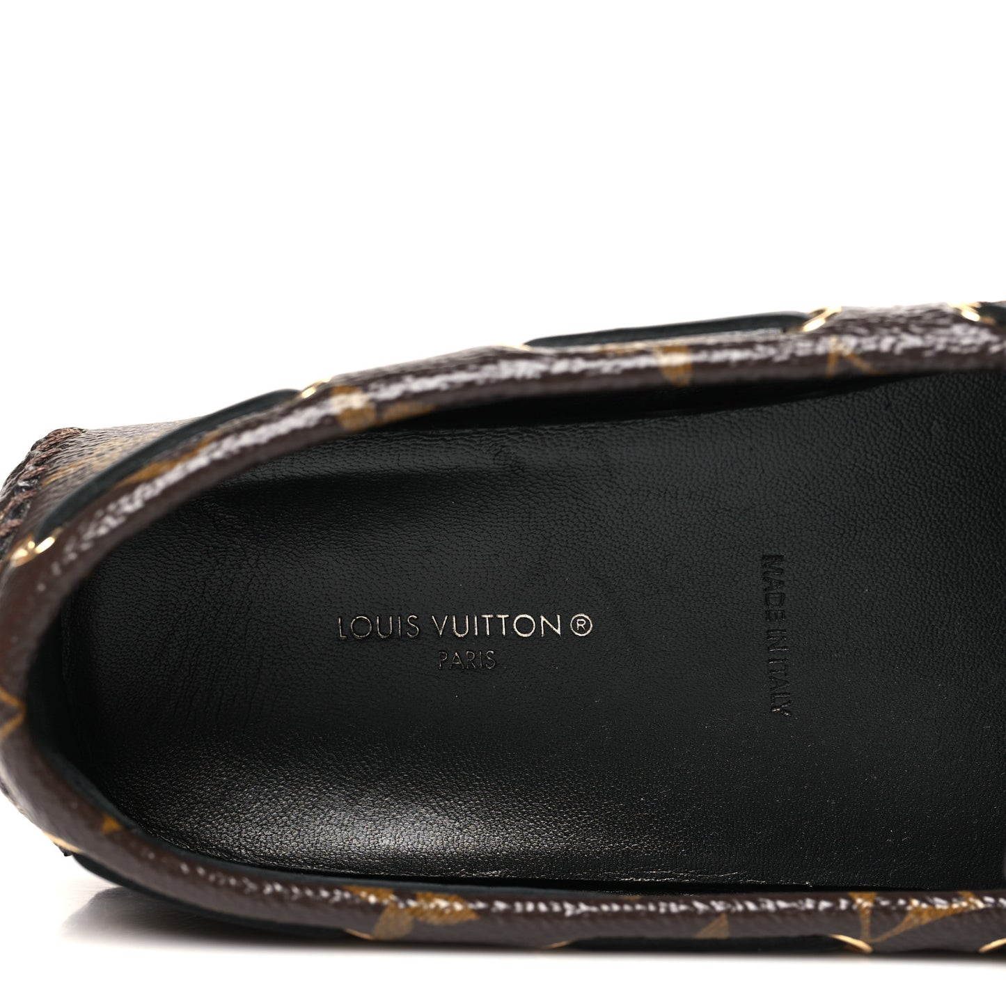 Patent Monogram Gloria Loafers 38