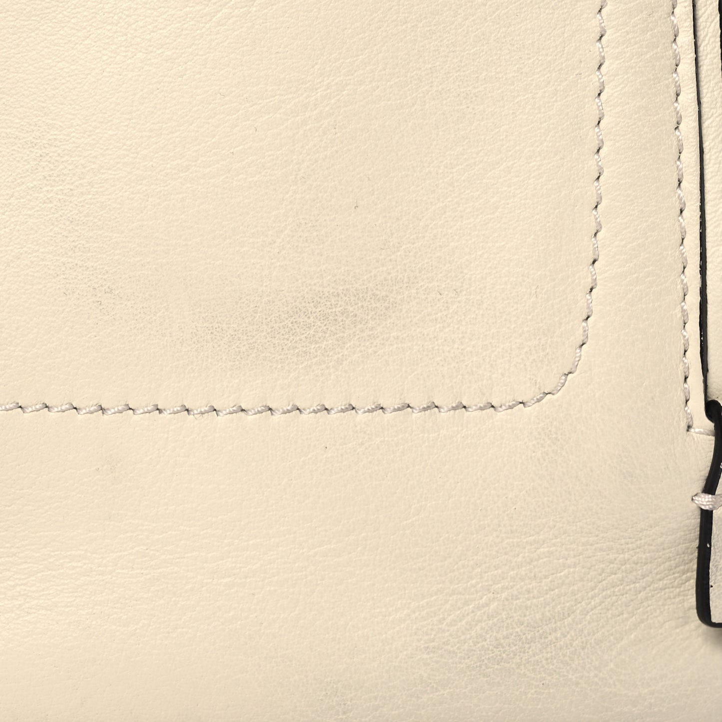 Suede Calfskin Mini Faye Backpack Off White