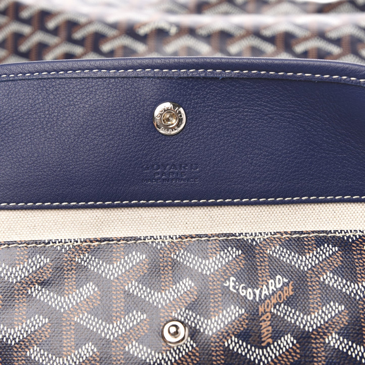 Goyardine Saint Louis GM Navy