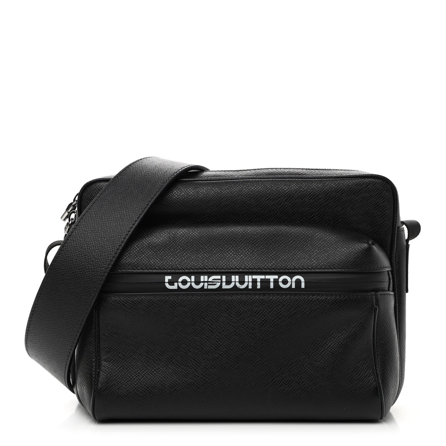 Louis Vuitton Taiga Outdoor Messenger PM Black 1 of 10