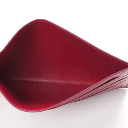Louis Vuitton Calfskin Felicie Card Holder Insert Fuchsia 4 of 5