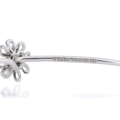 Tiffany Sterling Silver 18K Yellow Gold Paloma Picasso Daisy Bangle Bracelet 4 of 4