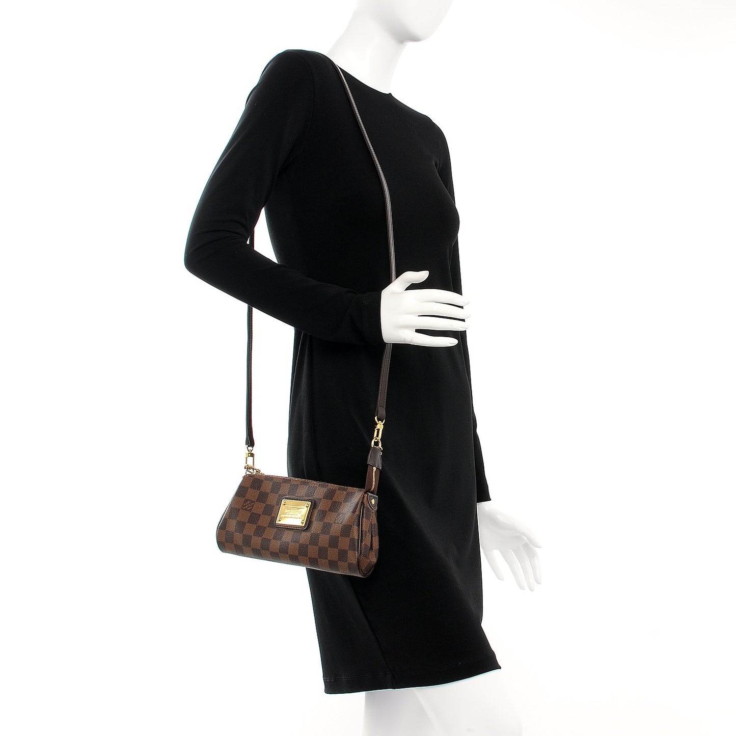 Damier Ebene Eva Clutch