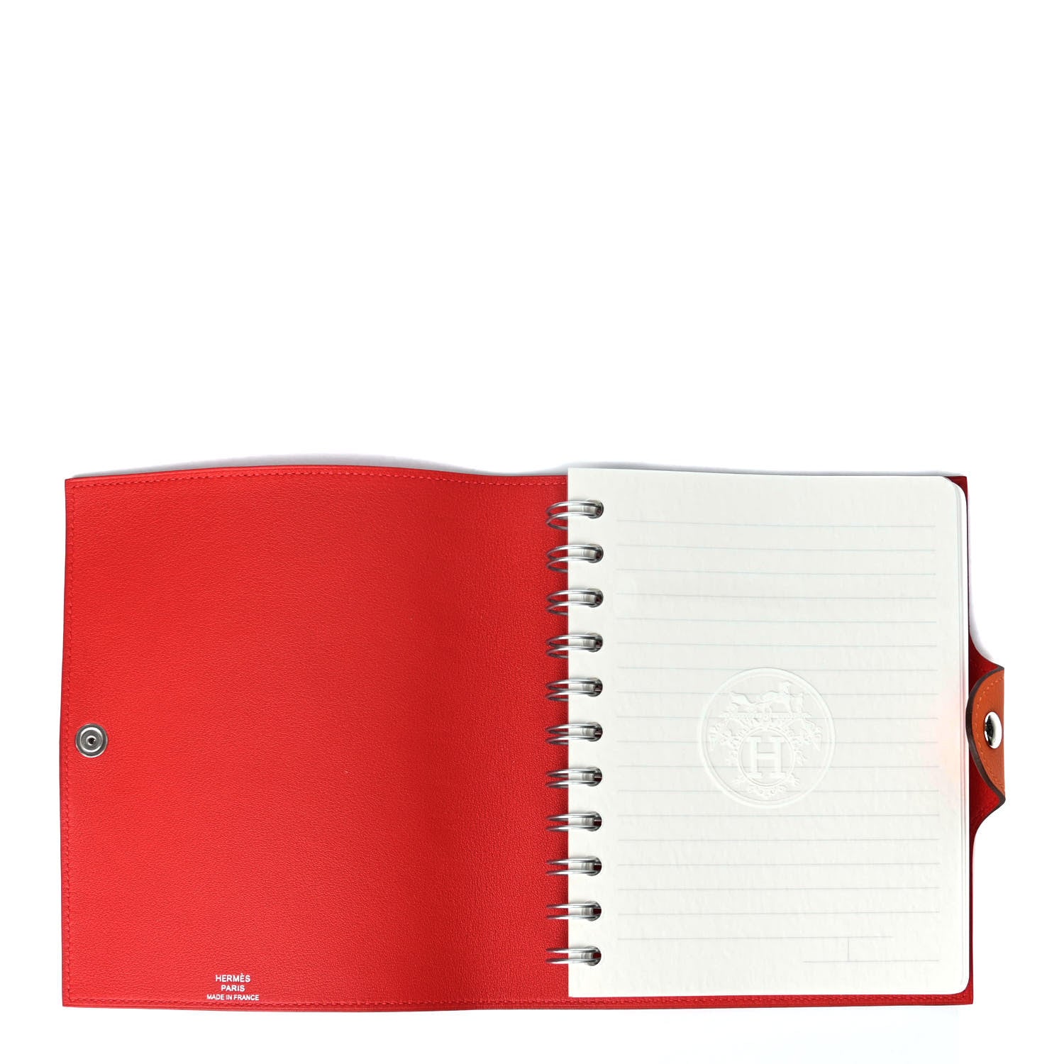 Hermes Swift Ulysse Notebook Cover PM Feu 5 of 7