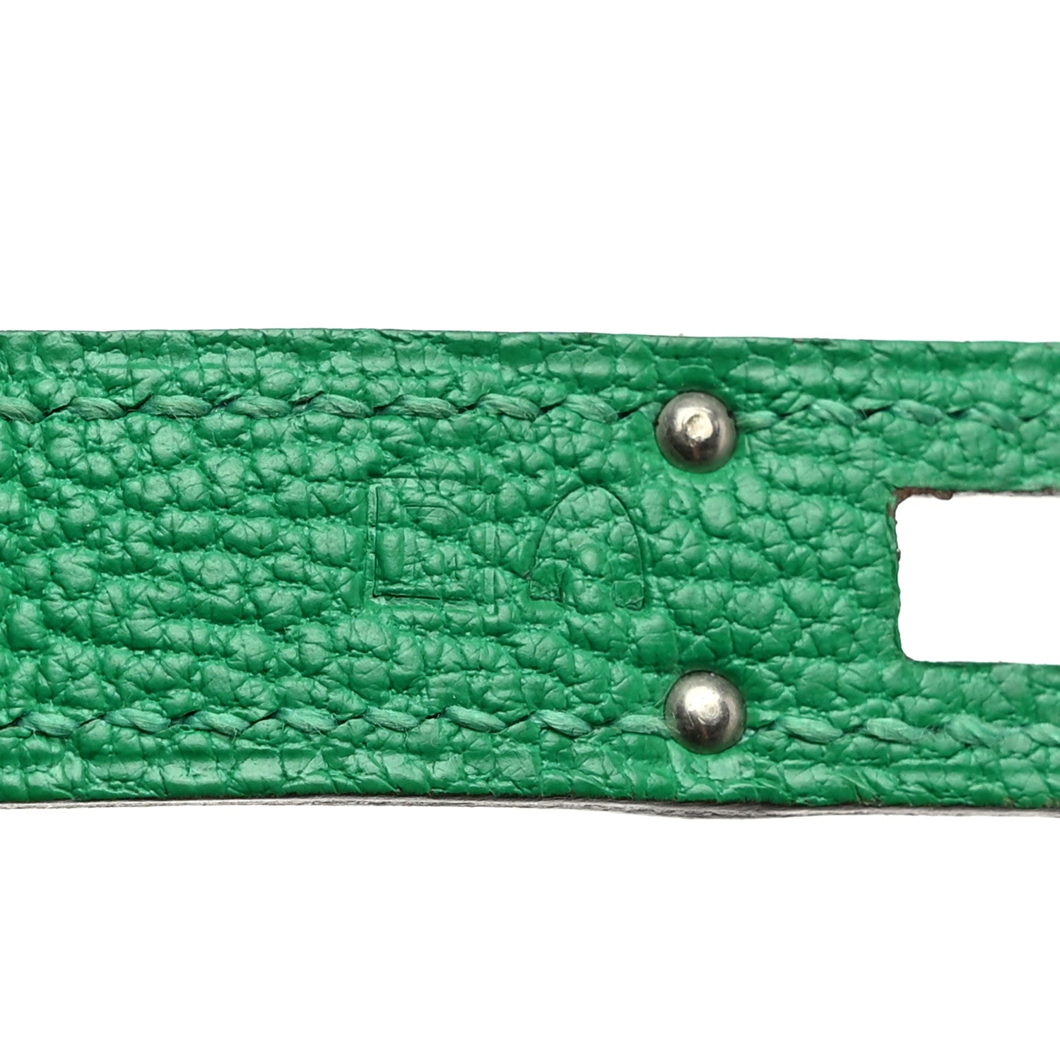 Hermes Chevre Mysore Kelly Longue Wallet Menthe 8 of 8