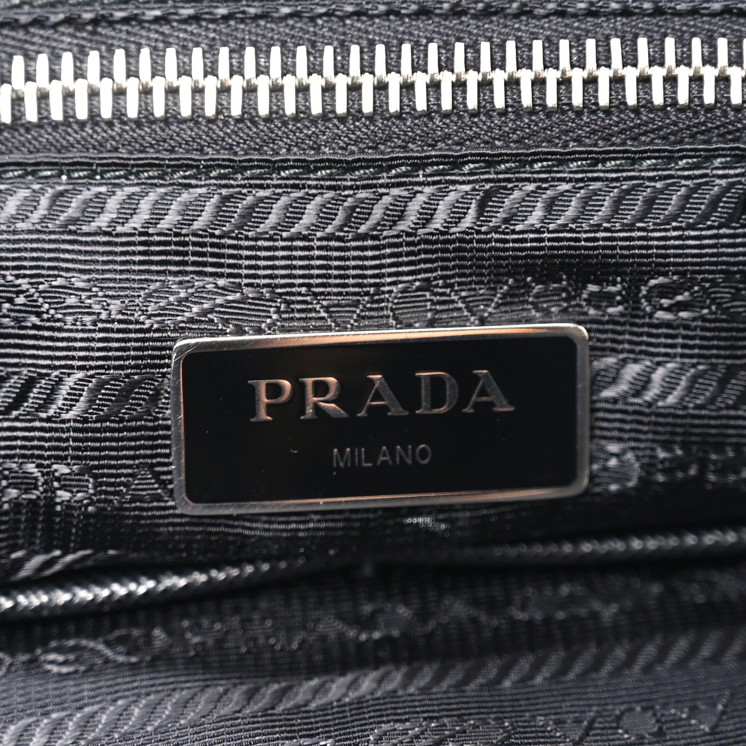 Prada Tessuto Nylon Vela Diaper Bag Black 6 of 9