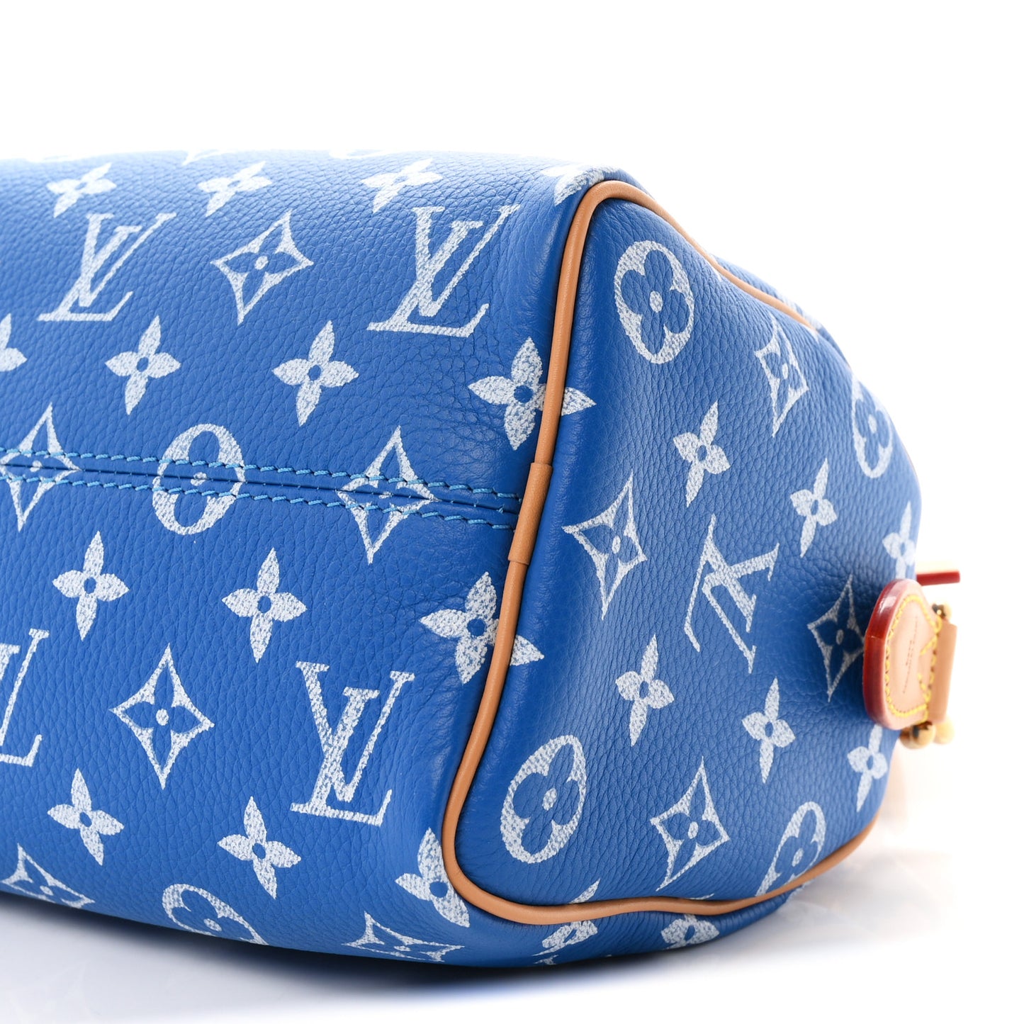 Calfskin Monogram Speedy P9 Bandouliere 20 Blue