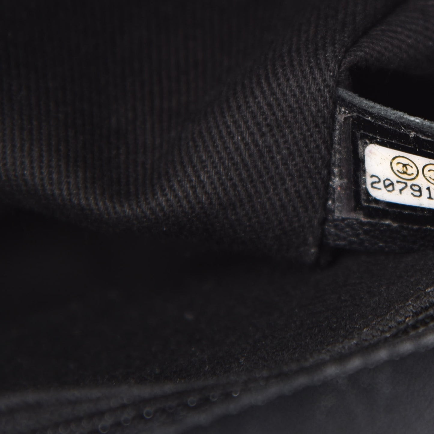 Patent Quilted Large Coco Shine Flap Black