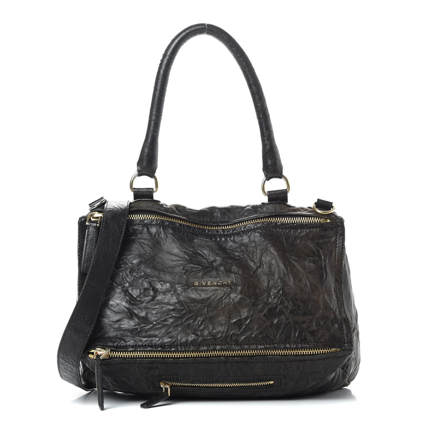 Givenchy Tumbled Sheepskin Medium Pandora Black 1 of 19