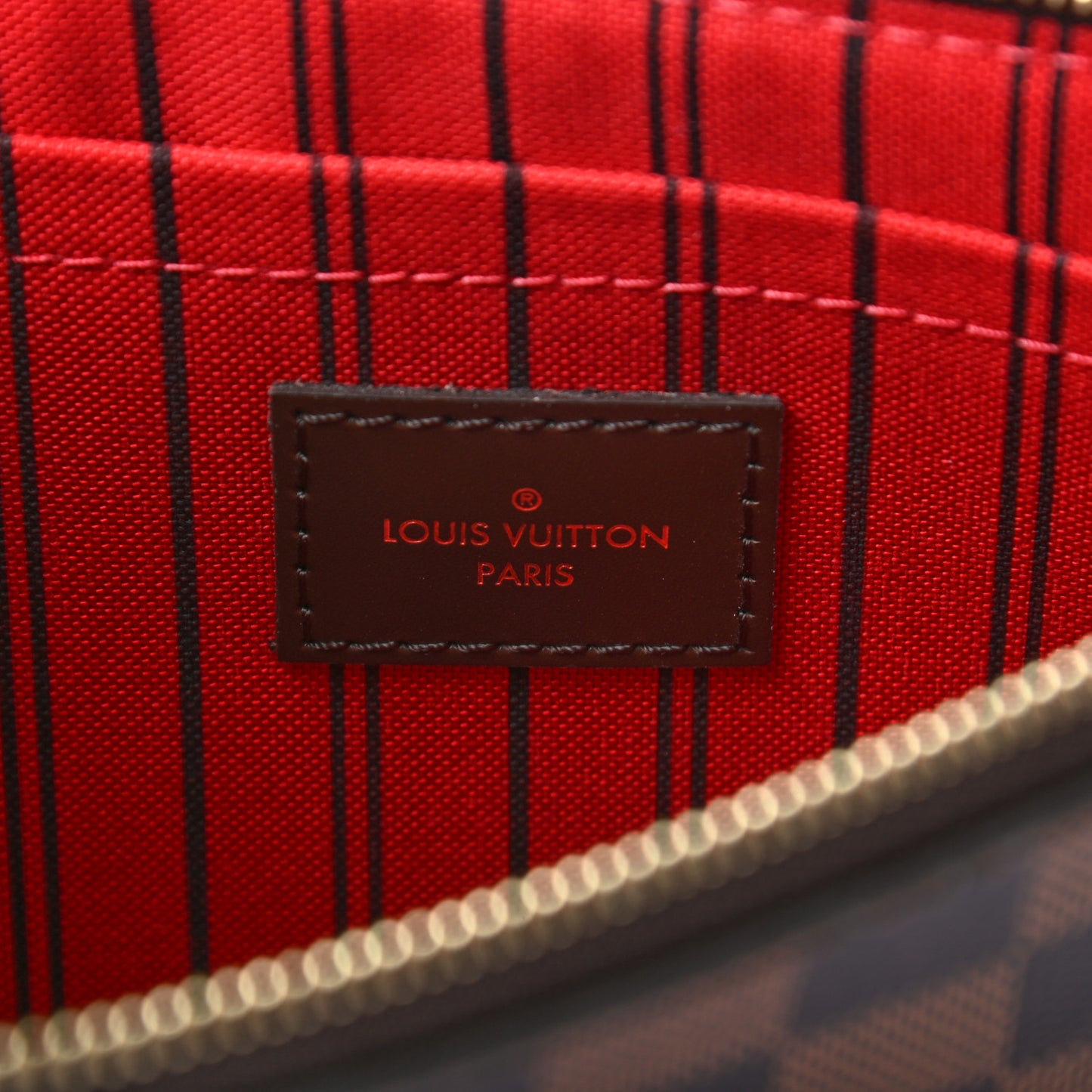 Damier Ebene Neverfull MM GM Pochette