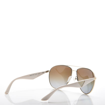Prada Aviator Sunglasses SPR 53Q White 4 of 7