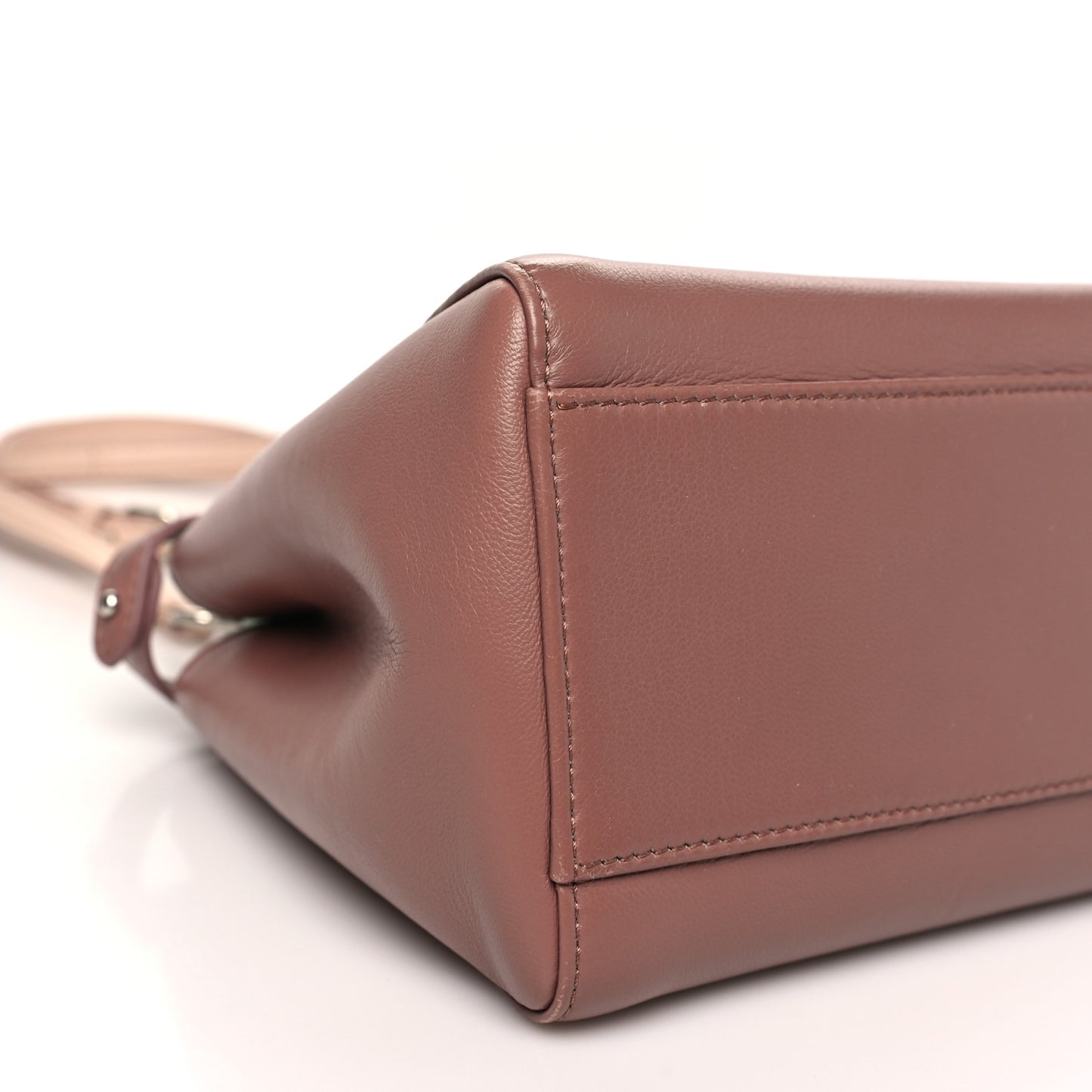 Nappa Colorblock Mini Peekaboo Iconic Satchel English Rose Plaster Oxigen