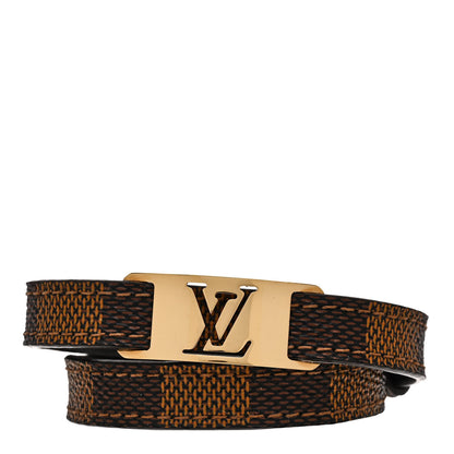 Louis Vuitton Damier Ebene Sign It Bracelet 1 of 6