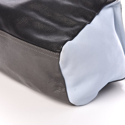 Givenchy Sugar Goatskin Small Tri-Color Pandora Grey Black Light Blue 10 of 11
