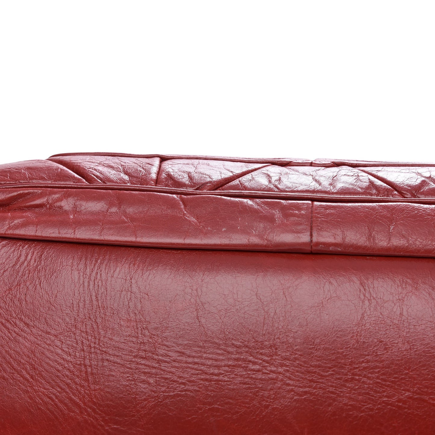 Calfskin Ines Tote Bordeaux