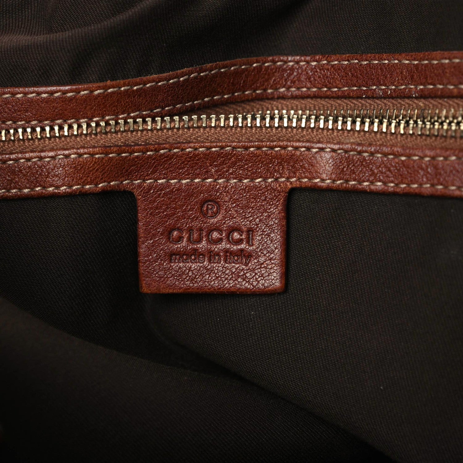 Gucci Monogram Medium Pelham Shoulder Bag Brown 16 of 20