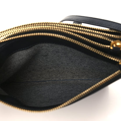 Celine Lambskin Small Trio Crossbody Bag Black 5 of 11