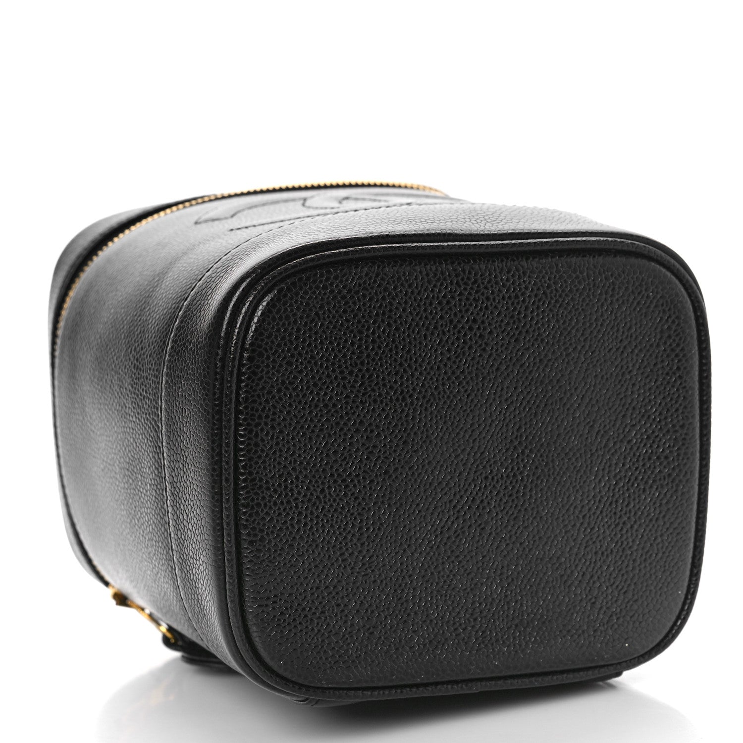 Chanel Caviar Vanity Cosmetic Case Black 4 of 9