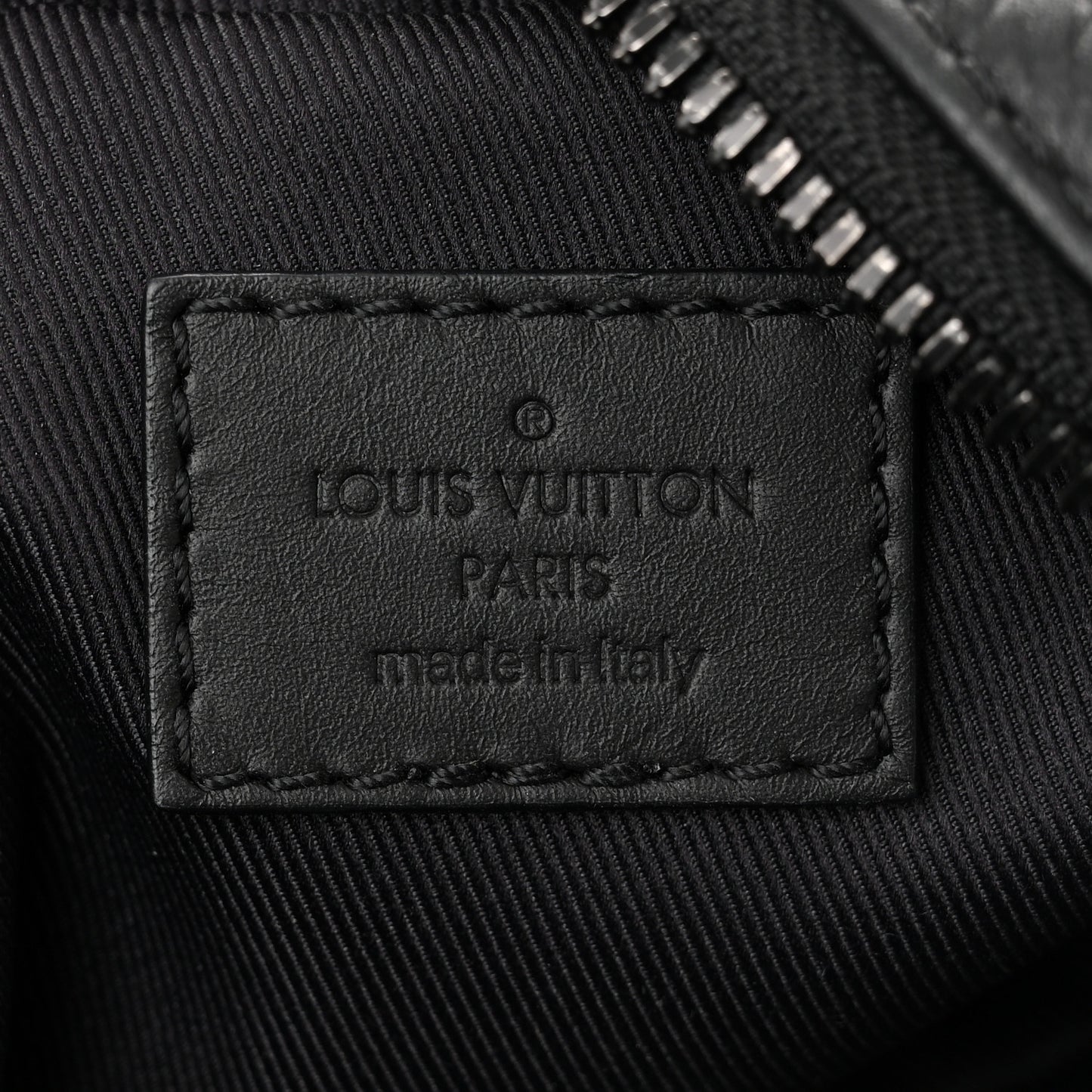 Calfskin Monogram Shadow Danube PM Black