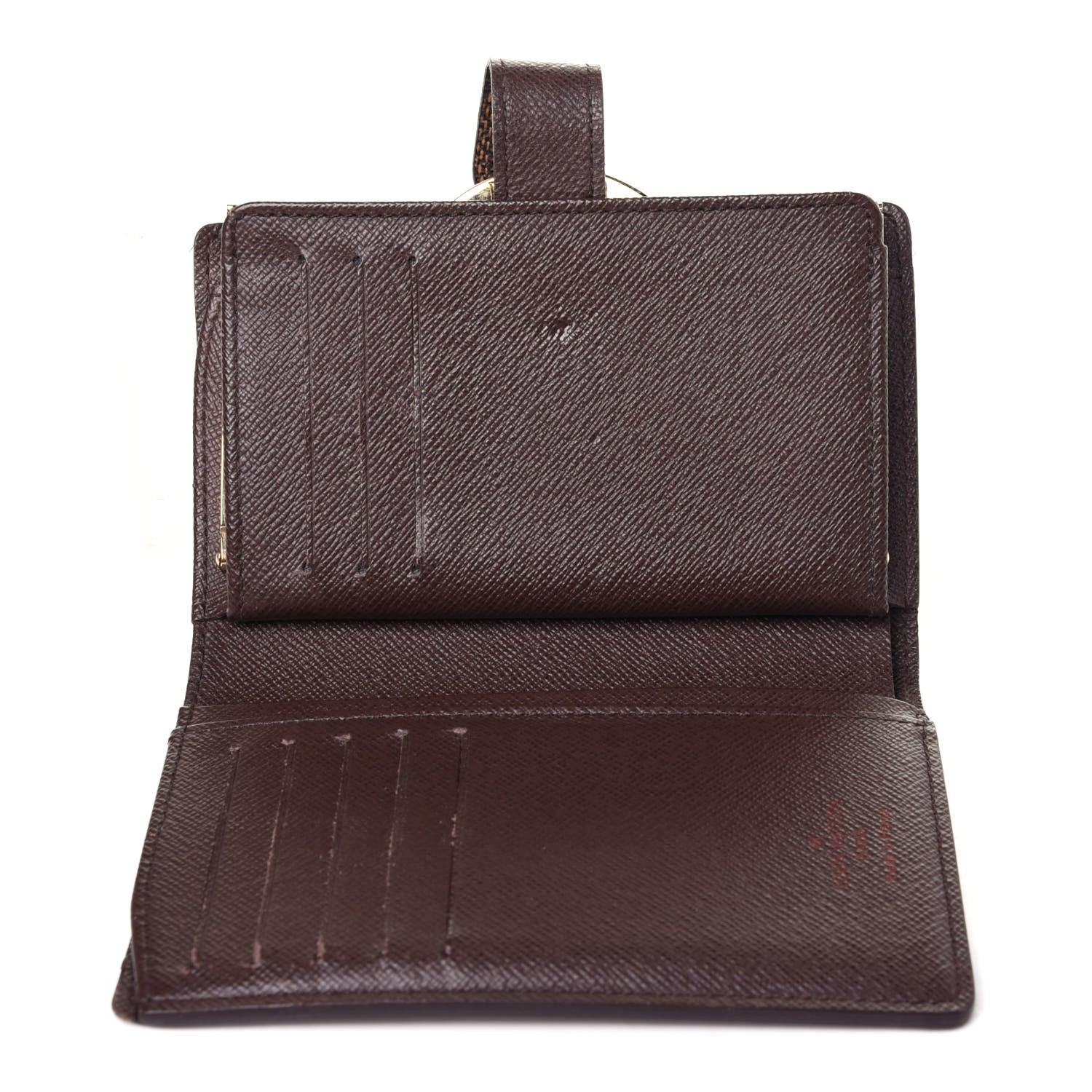Louis Vuitton Damier Ebene French Purse Wallet 6 of 12