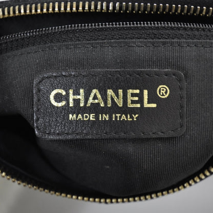 Chanel Caviar Quilted Pochette Black 7 of 9
