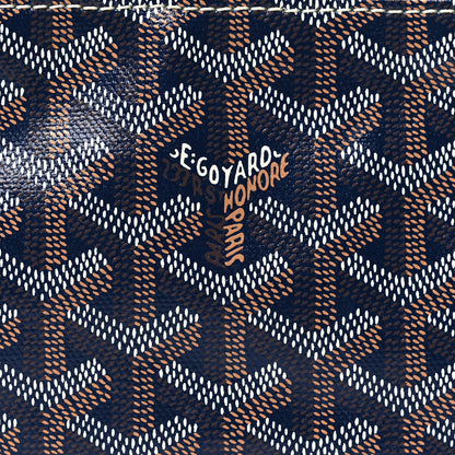 Goyard Goyardine Mini Senat Pochette Navy 7 of 8