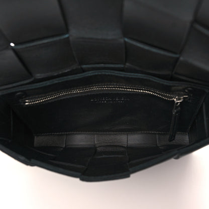 Bottega Veneta Lambskin Maxi Intrecciato Cassette Crossbody Bag Black 5 of 11