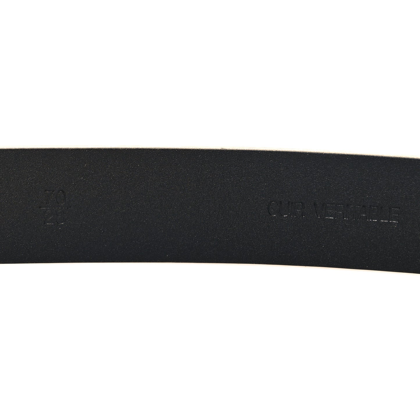 Metallic Calfskin Crystal Embellished CC Scarab Belt 70 28 Gold