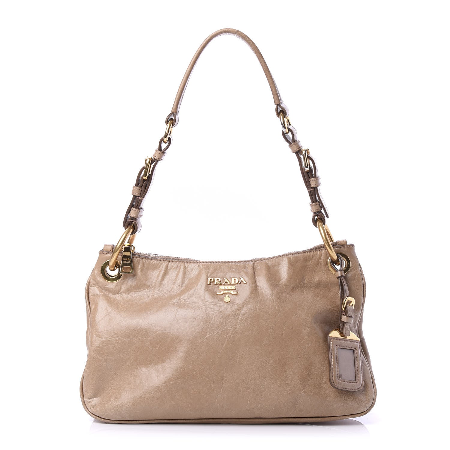 Prada Vitello Shine Shoulder Bag Cammeo 1 of 11
