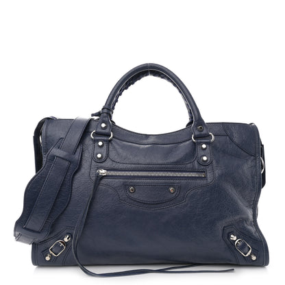 Balenciaga Agneau Classic Silver Hardware City Gris Chartreux 1 of 11