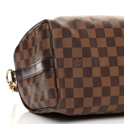 Louis Vuitton Damier Ebene Speedy Bandouliere 25 9 of 10