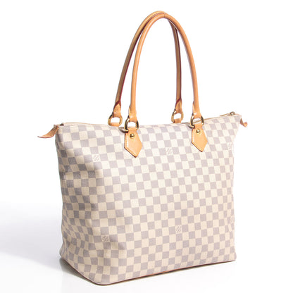 Louis Vuitton Damier Azur Saleya GM 3 of 7