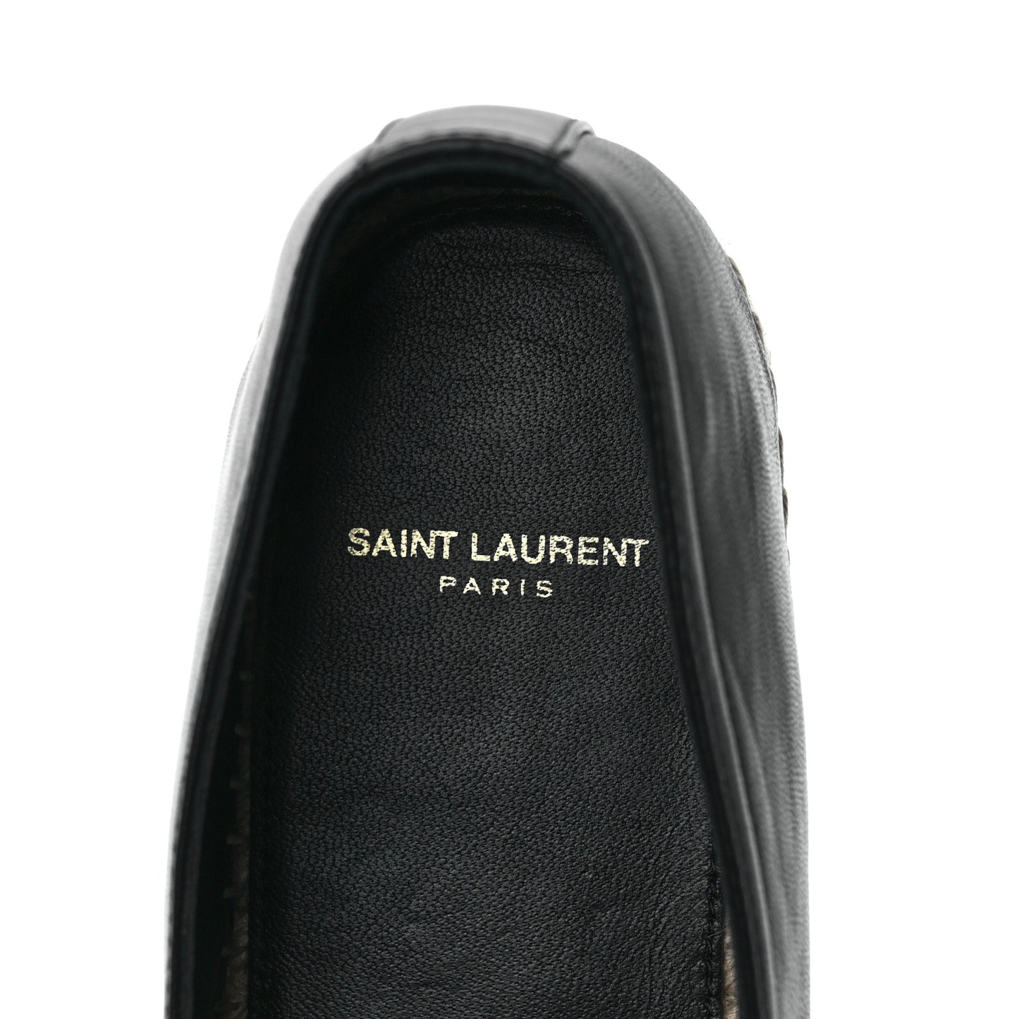 Lambskin Monogram Espadrilles 41 Black
