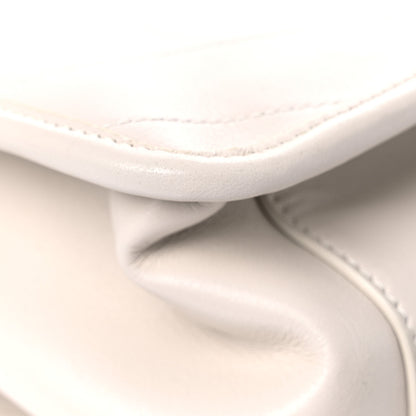 Saint Laurent Lambskin Matelasse Monogram Medium Niki Chain Satchel Ivory 11 of 19