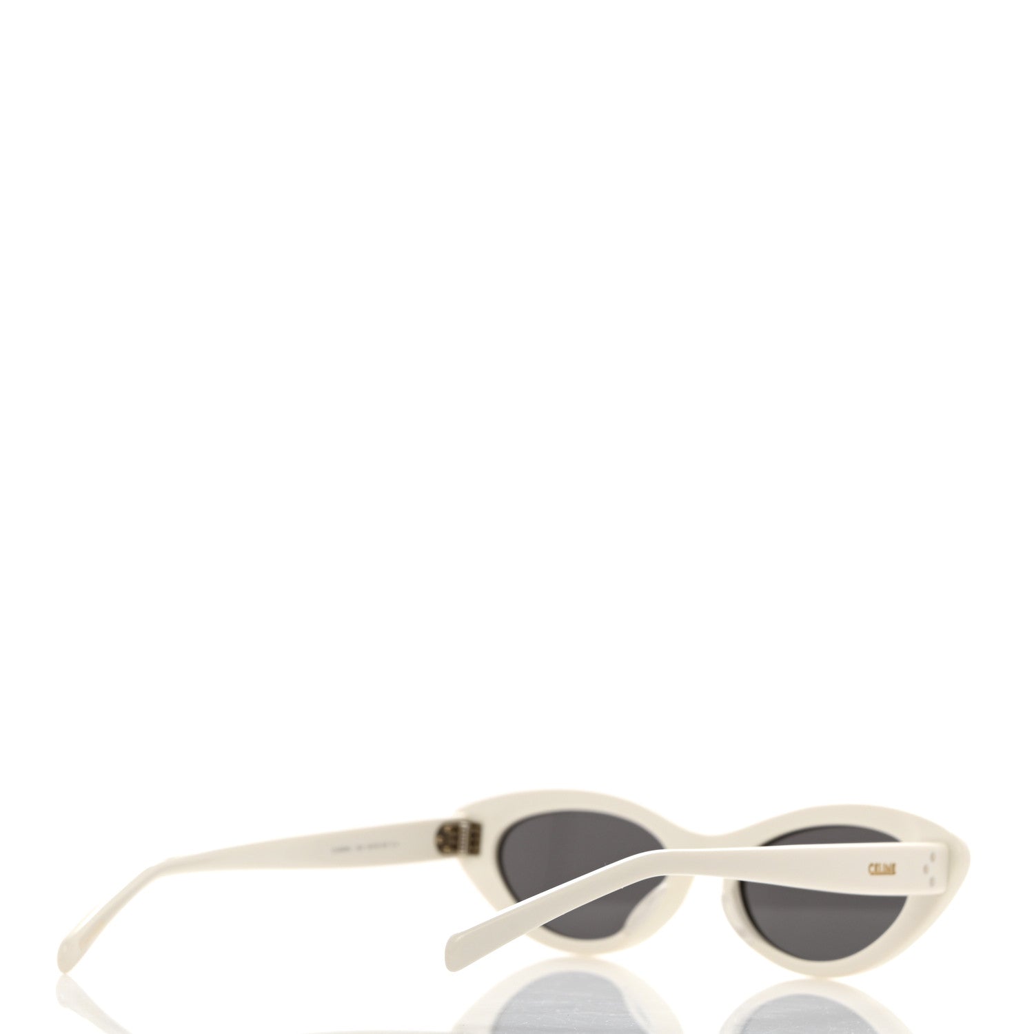 Celine Acetate Cat Eye Sunglasses CL40184U White 4 of 7