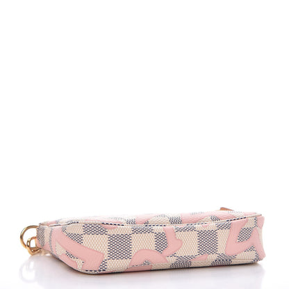 Louis Vuitton Damier Azur Tahitienne Mini Pochette Accessories 5 of 9