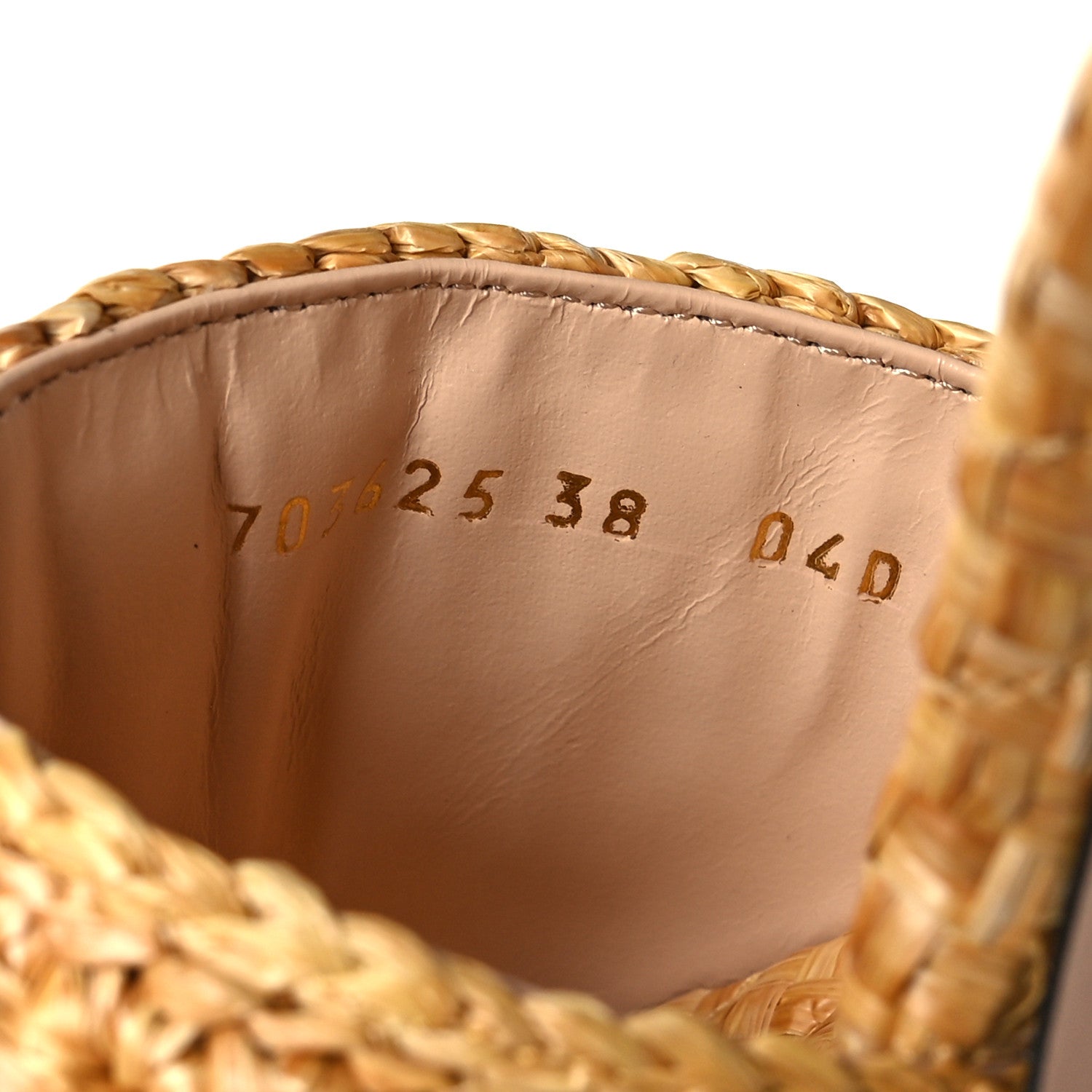 Gucci Marrakech Waving Flower GG Marmont 75mm Slide Sandals 38 Natural 6 of 9