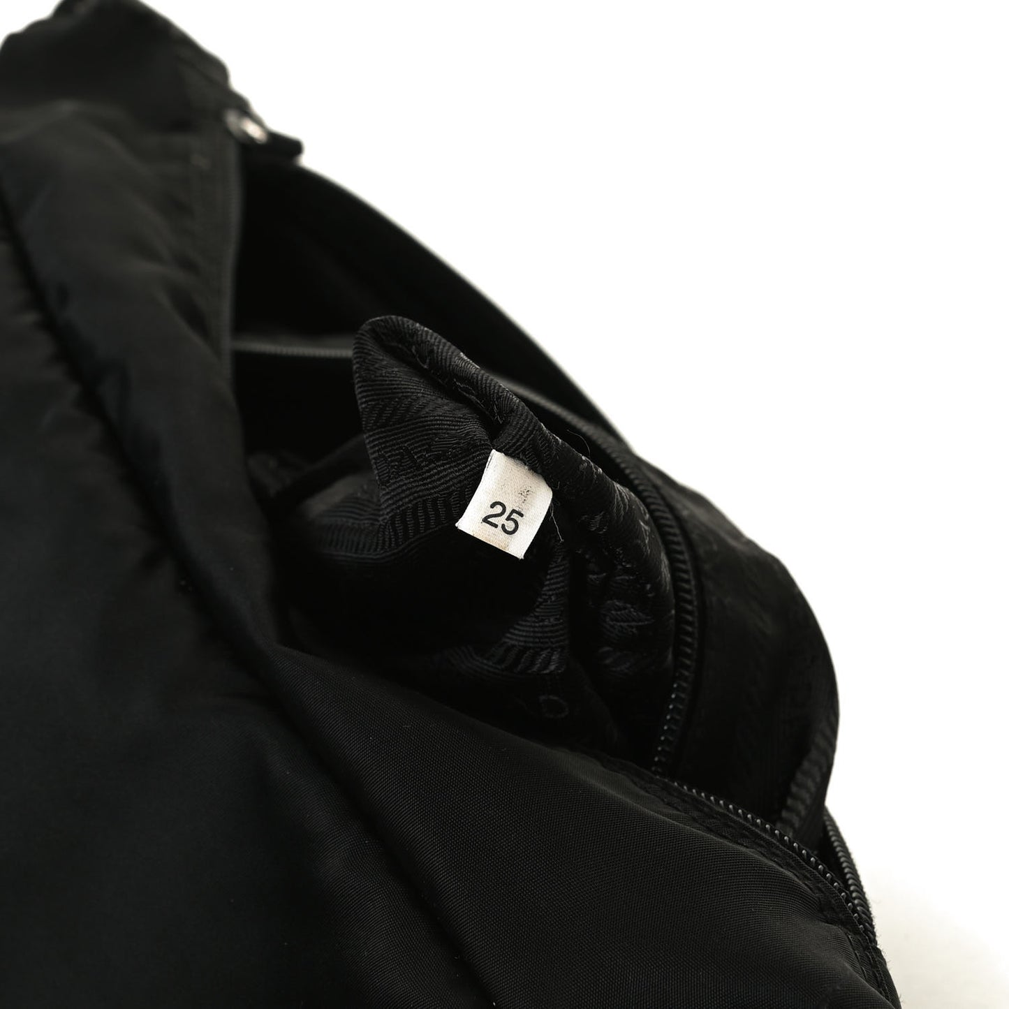 Nylon Vela Messenger Bag Black