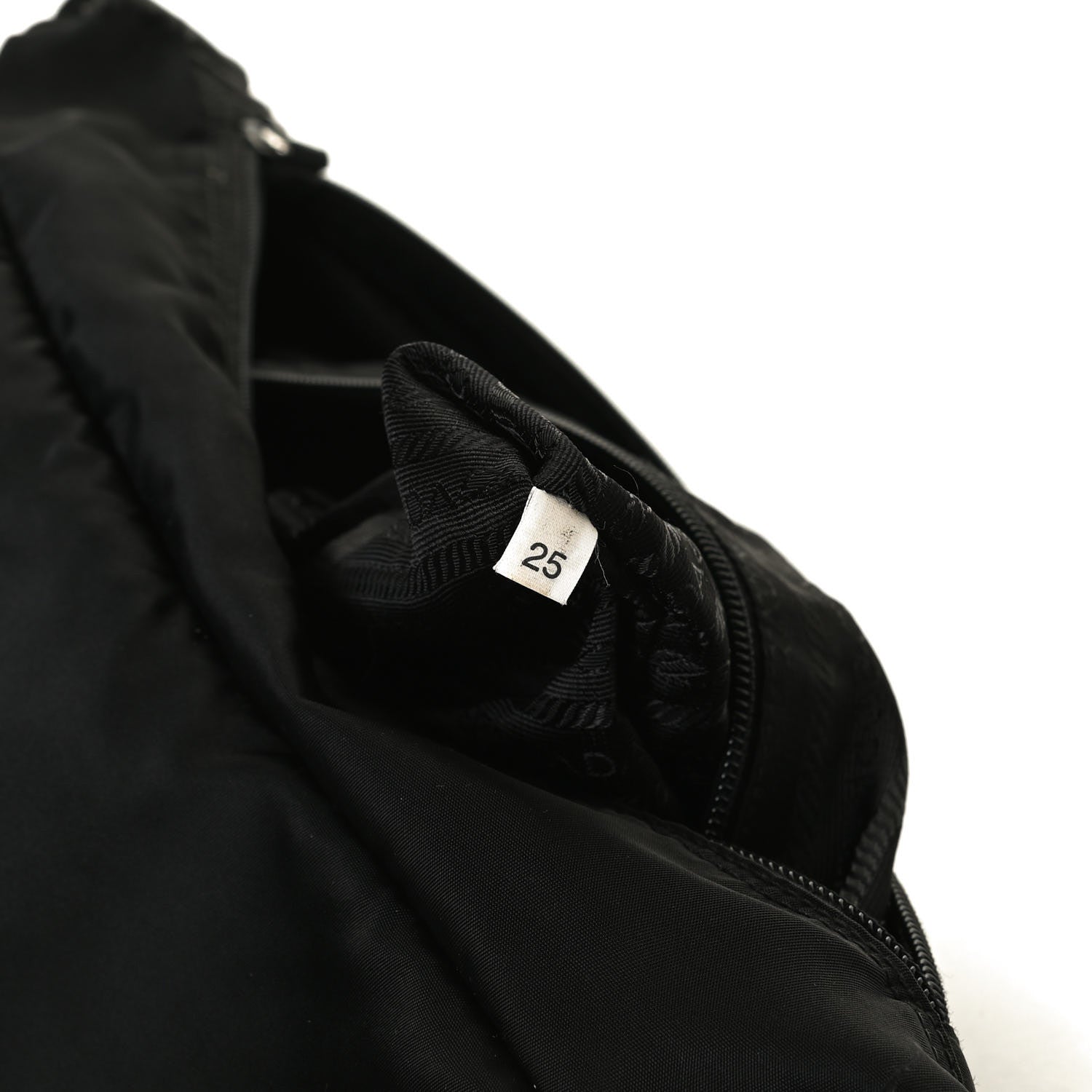 Prada Nylon Vela Messenger Bag Black 6 of 20