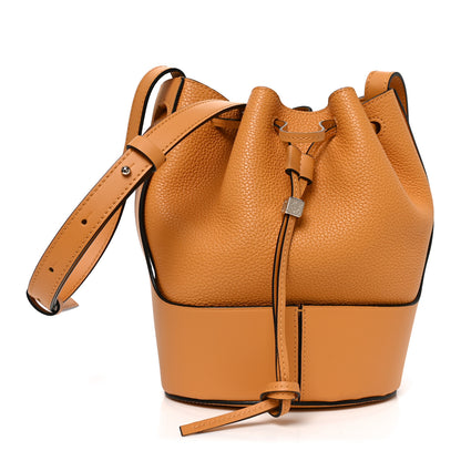 Loewe Calfskin Small Balloon Bucket Bag Yellow 1 of 9