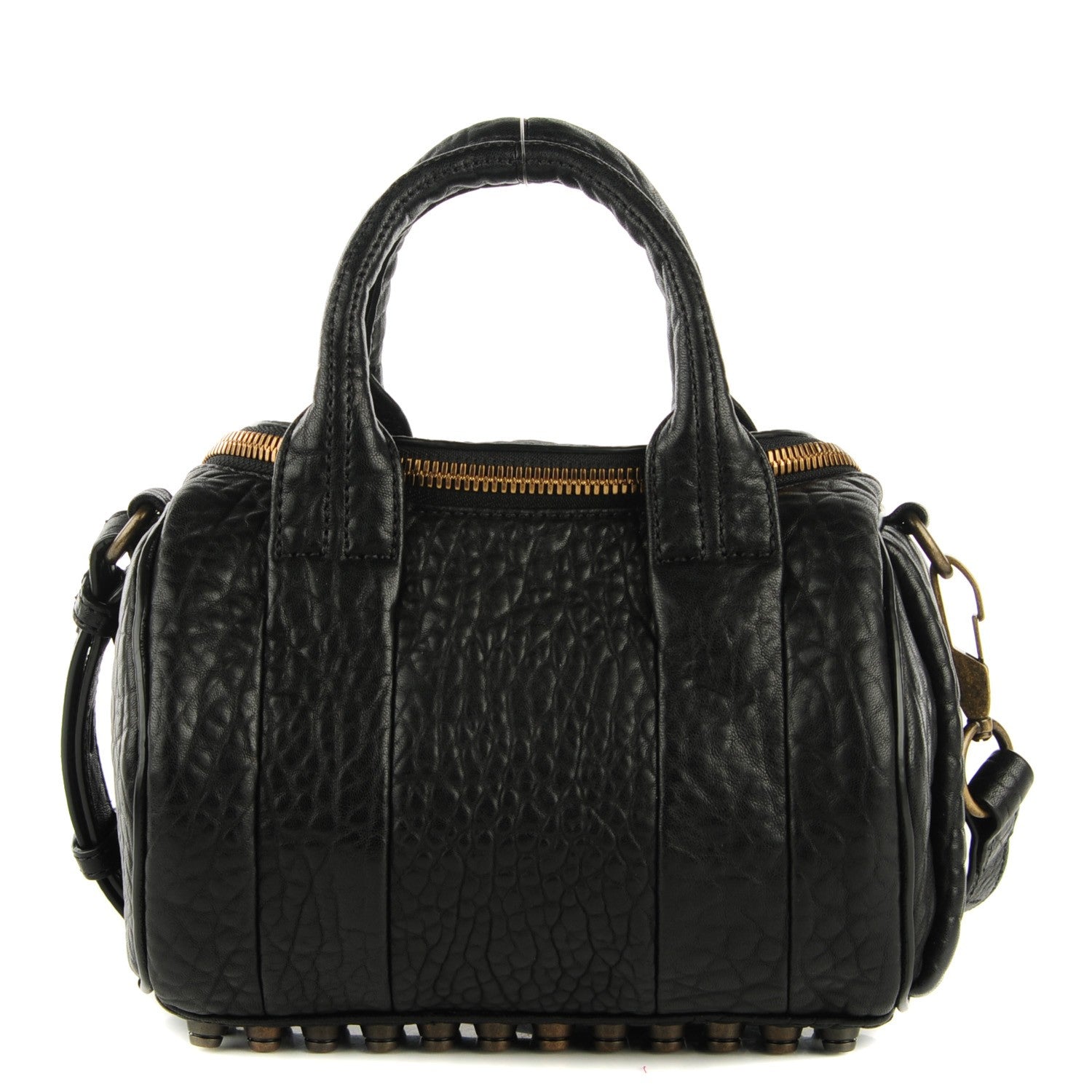 Alexander Wang Pebbled Lambskin Mini Rockie Black Antique Brass Hardware 1 of 7