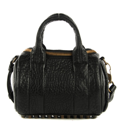 Alexander Wang Pebbled Lambskin Mini Rockie Black Antique Brass Hardware 1 of 7