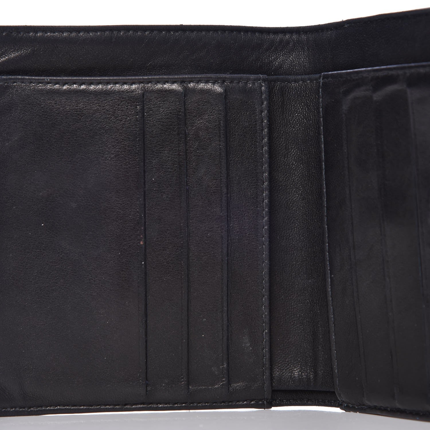 Chanel Caviar Timeless CC Compact French Wallet Black 10 of 11