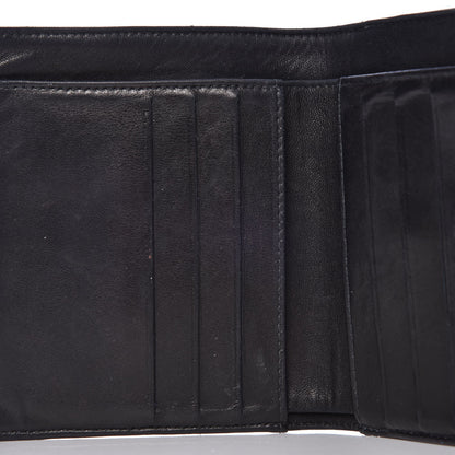 Chanel Caviar Timeless CC Compact French Wallet Black 10 of 11