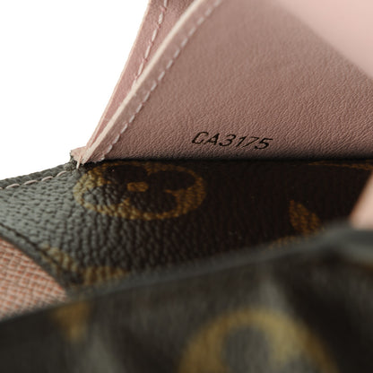 Louis Vuitton Monogram Emilie Wallet Rose Ballerine 7 of 7