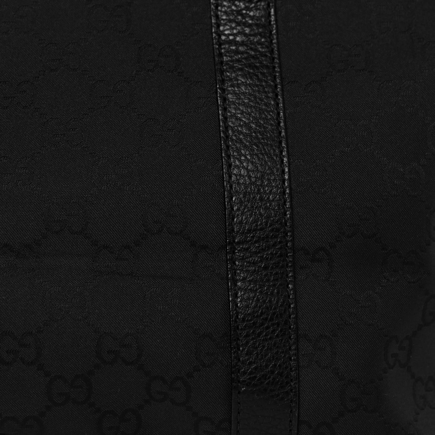 Nylon Monogram Medium Abbey Tote Black