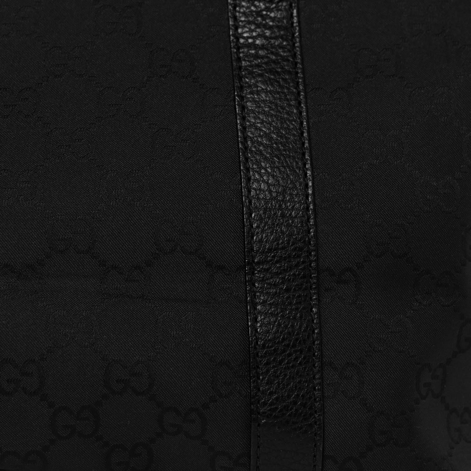 Gucci Nylon Monogram Medium Abbey Tote Black 8 of 13
