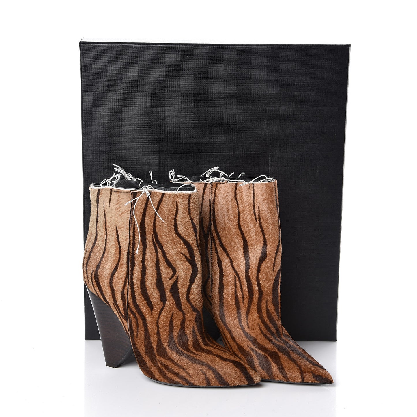Pony Hair Leopard Niki Boots 36.5 Naturale