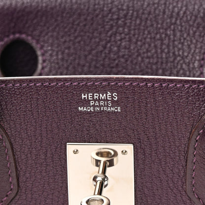 Hermes Chevre Mysore Birkin 30 Raisin 6 of 15