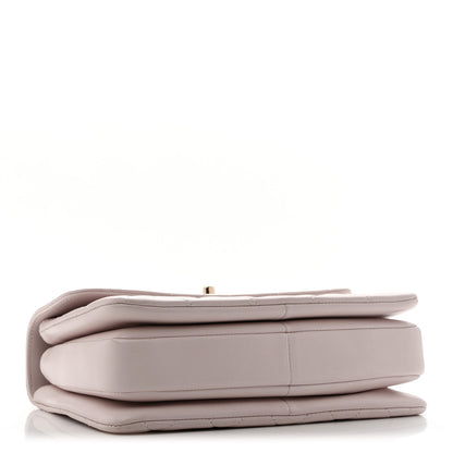 Chanel Lambskin Quilted Small Trendy CC Dual Handle Flap Bag Light Purple 4 of 13